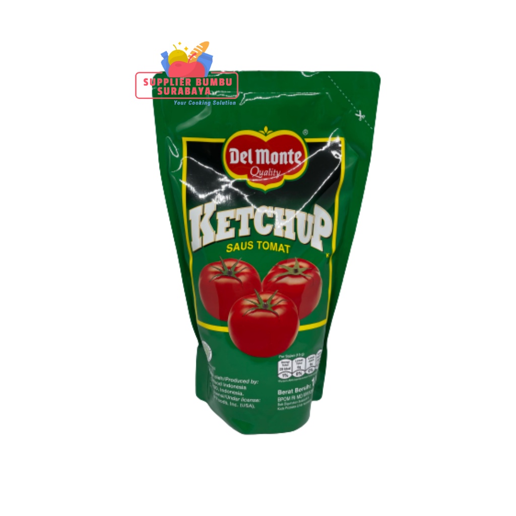 Delmonte Saos Tomat Ketchup &amp; Saus Sambal Extra Hot Chili Sauce Refill 1kg