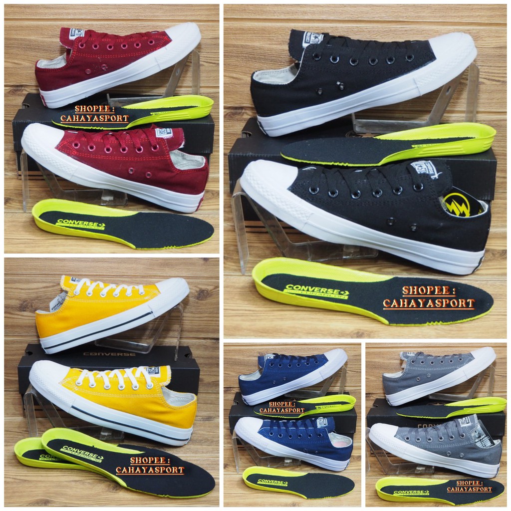 SEPATU CASUAL / SEKOLAH / CONVERSE ALL STAR CHUCK TAYLOR CT II CLASSIC GRADEORI 37 38 39 40 41 42 43