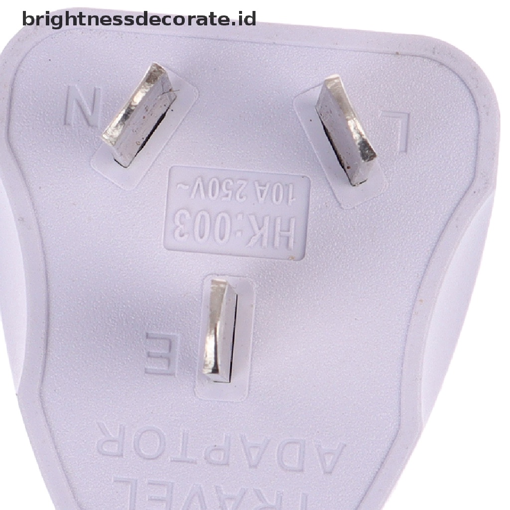 Adapter Power Plug Usa Euro Asia Ke Au Australia 3 Pin Universal Untuk Travel