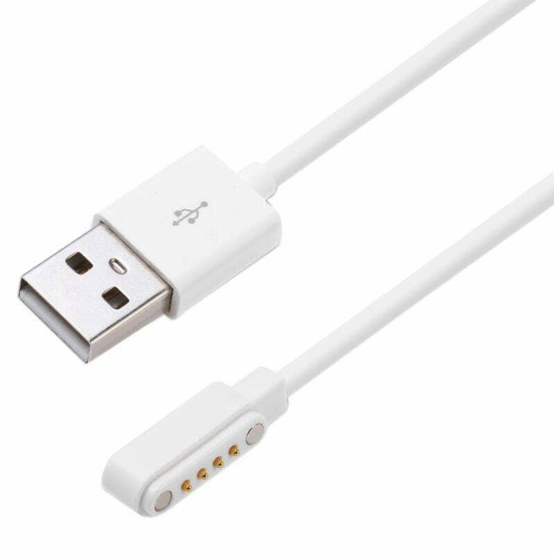 USB Magnetic Cable Smartwatch Standart 4 Pin kingwear zeblaze lemfo