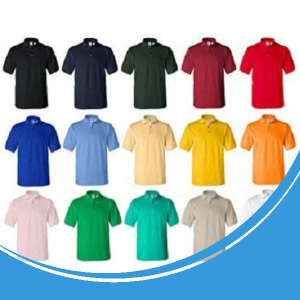 KAOS POLO POLOS PRIA BAJU KERAH COWOK BANYAK WARNA JAMINAN KUALITAS TERBAIK