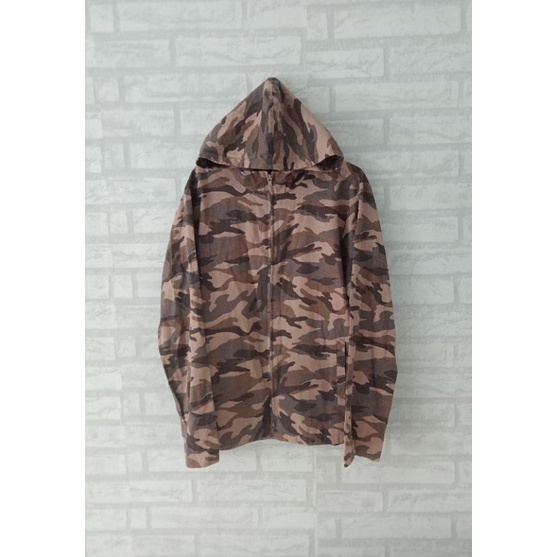 Jaket loreng army camo militer military second original