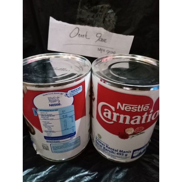 

Susu CARNATION krimer kental manis 495gram