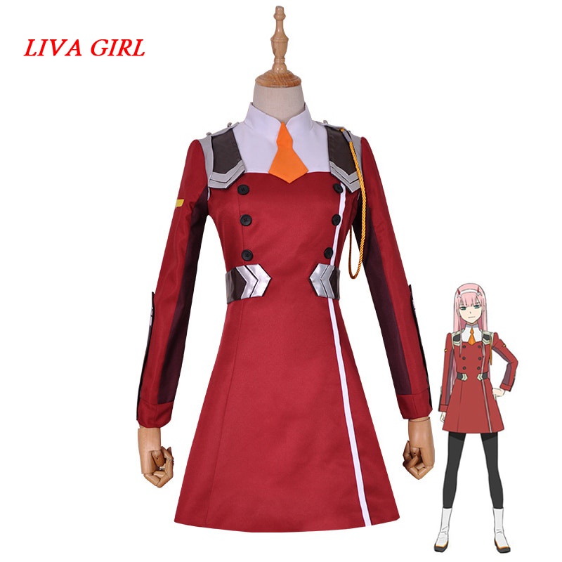 PREORDER DARLING in the FRANXX Anime Cosplay Costume 02 Cosplay Zero Two Brand Women Costume Full Se