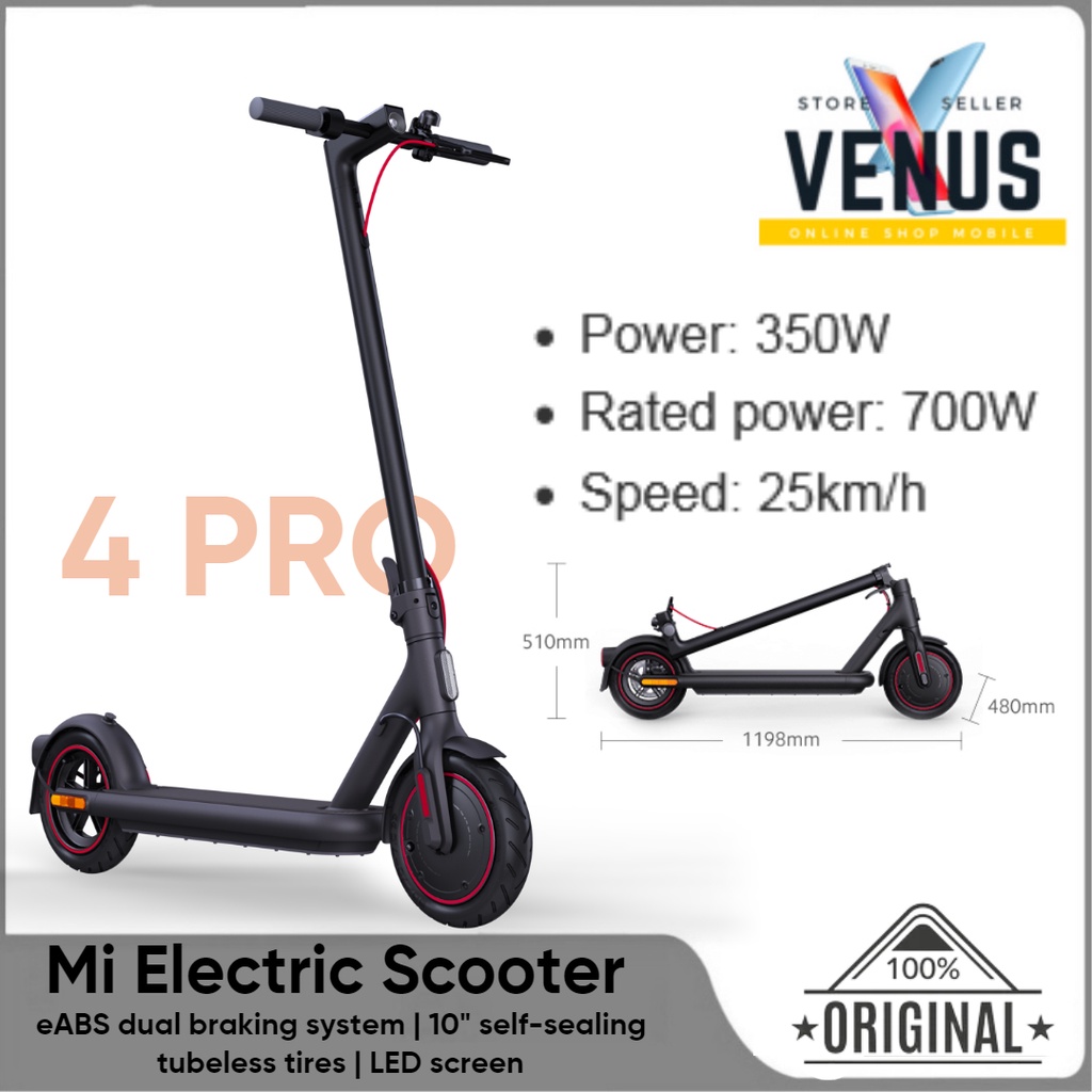 Mijia Electric MiScooter 4 Pro Elektrik Skuter 4Pro Speed 25Km/h LED screen