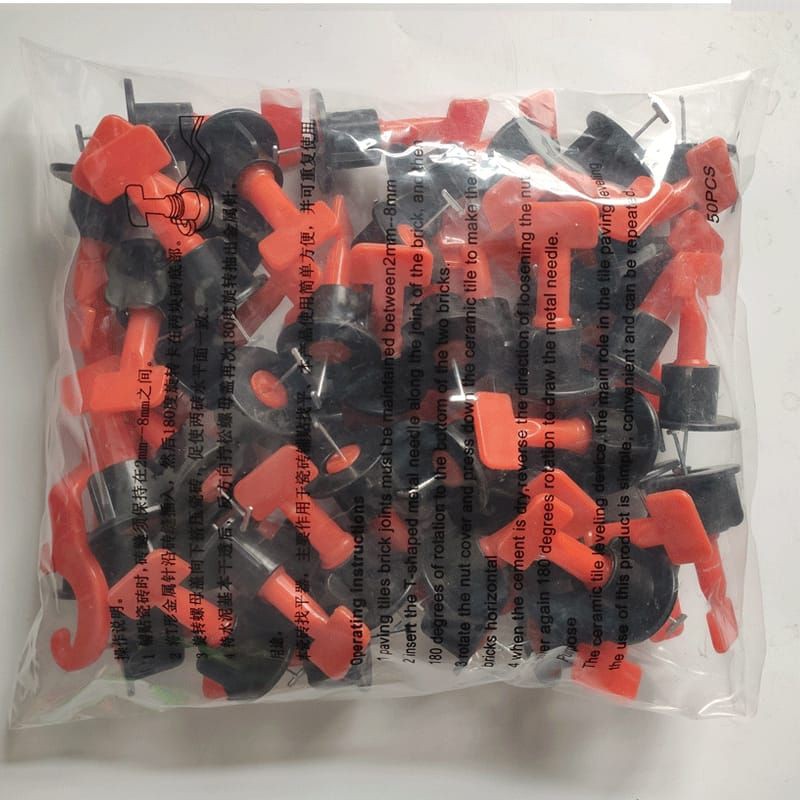 【50PCS】REUSABLE TILE LEVELING SYSTEM/ ALAT PERATA KERAMIK MODEL PUTAR