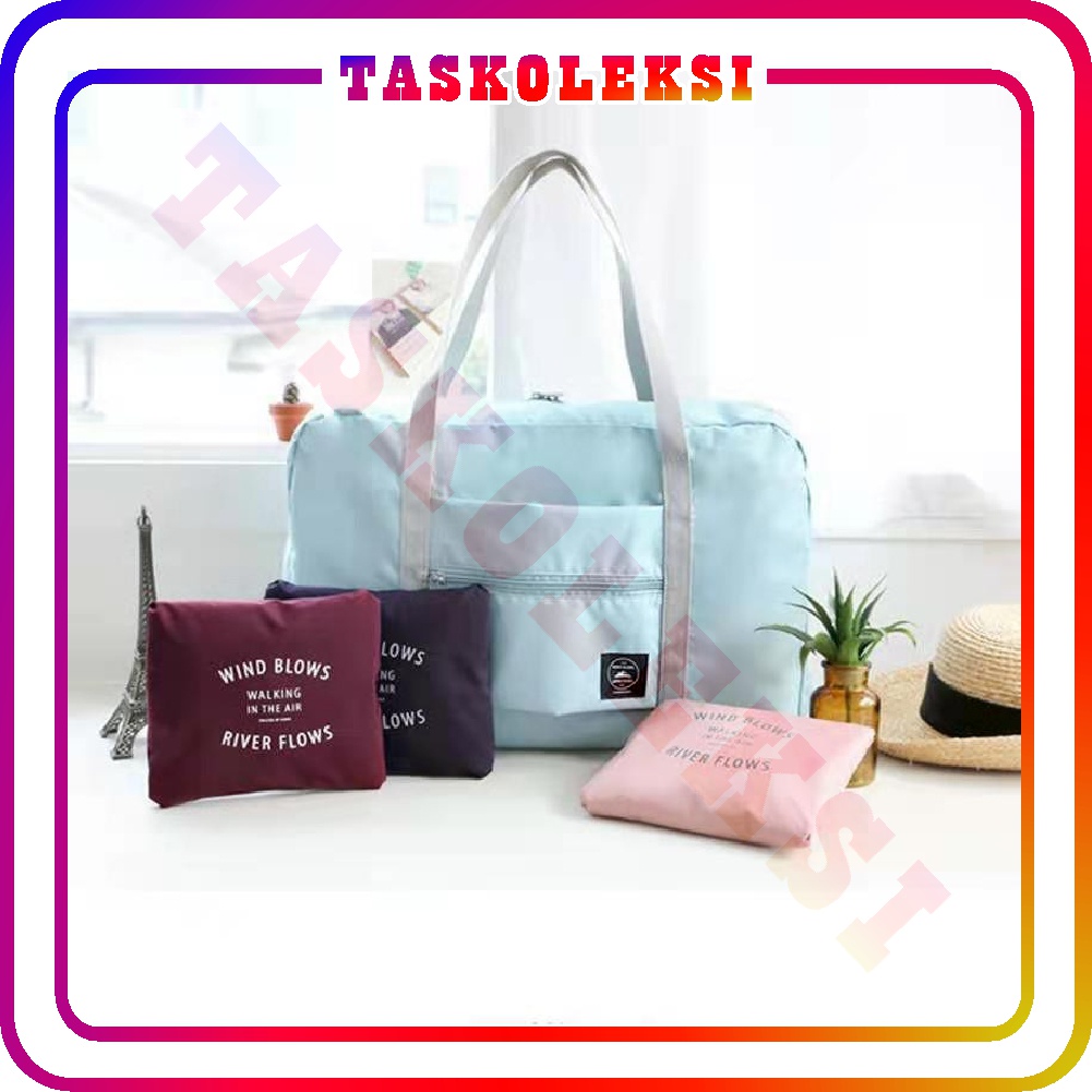 ☛TK☚ R585 Tas Travel Lipat Besar Hand Carry Bag Waterproof Fold Bag Organizer