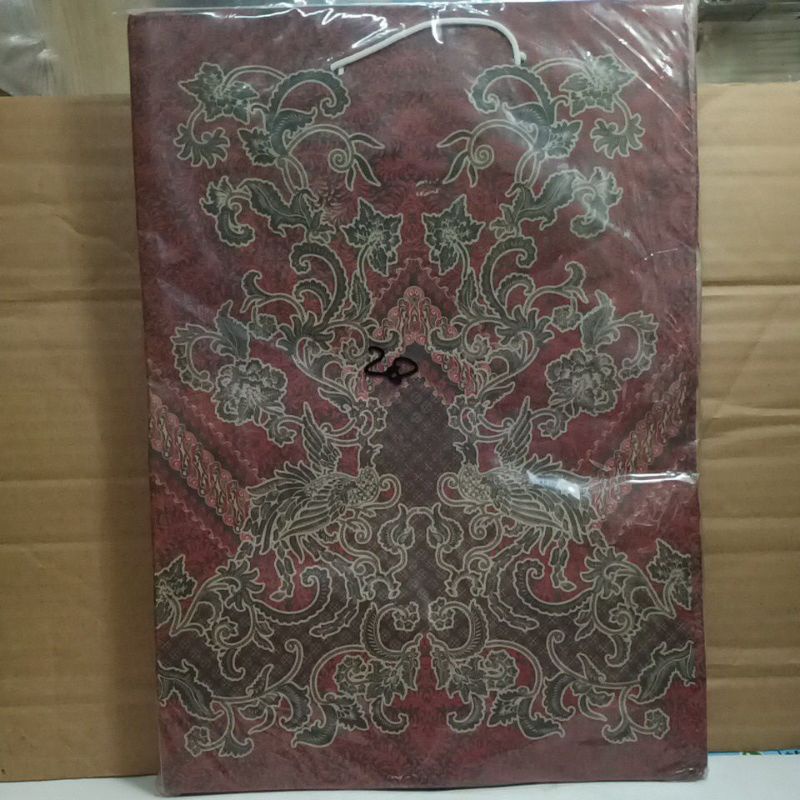 

Paper Bag Kantong Tas Kertas Motif Batik 25 x 35 cm 12 pcs / 1 Lusin