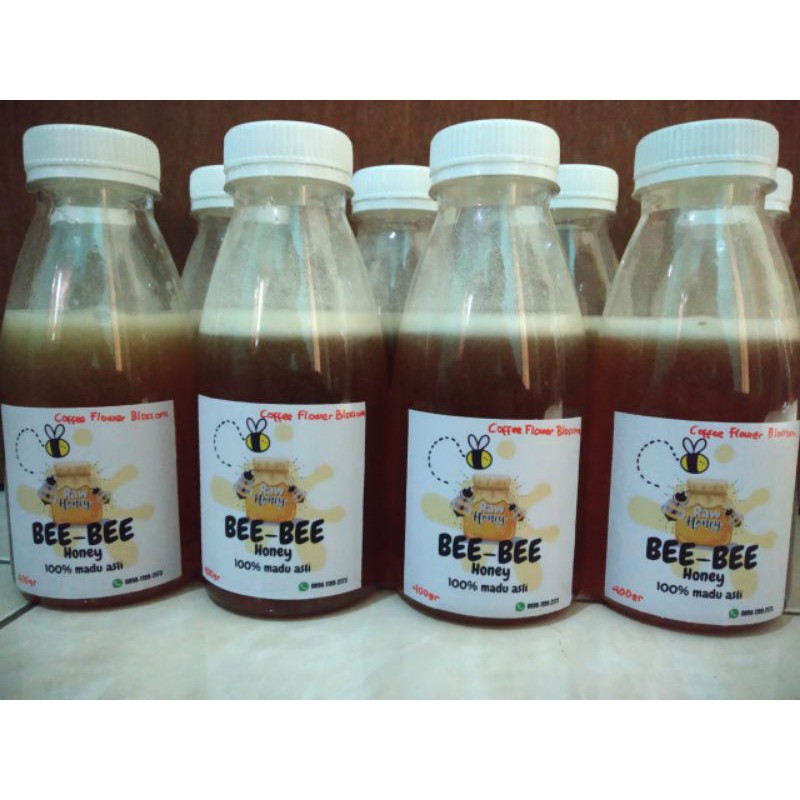 

400 gram Raw Honey - Unprocessed Honey - Madu Murni Asli