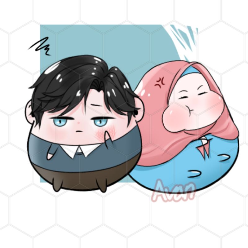 commission chibi | ilustrasi chibi | commission art | cartoon