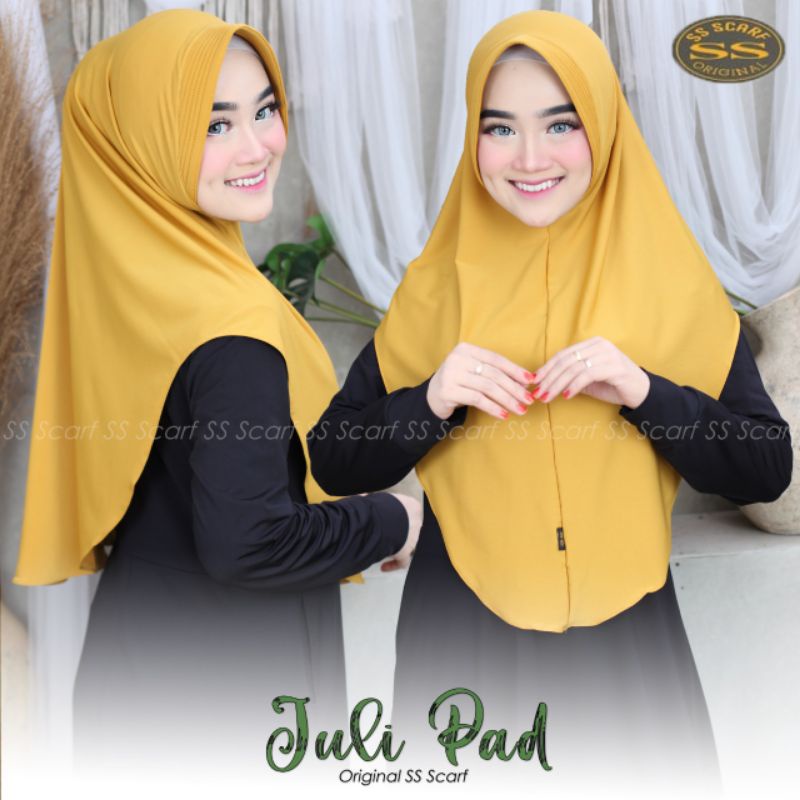 Jilbab Khimar Instan Simpel Juli Pad Ori SS Scraft-5