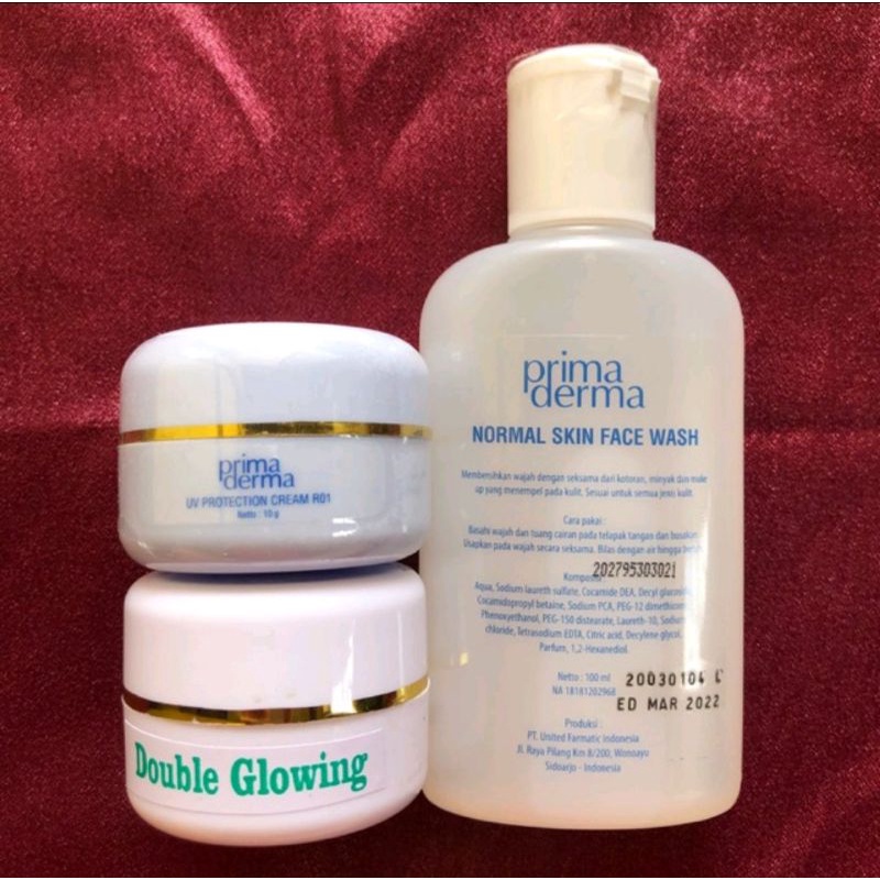 PRIMA DERMA CREAM DOKTER DOUBEL GLOWING 2X