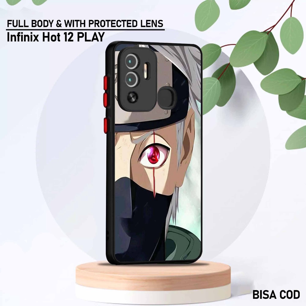 Case Infinix Hot 12 Play - Motif Case [ Anime 1 ] - Hardcase Infinix Hot 12 Play - Softcase Infinix 