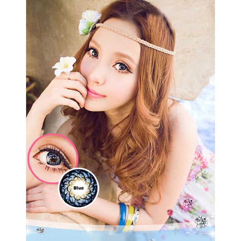 Sale Softlens Baby Color Super Yogurt Blue (Biru) Terbaru