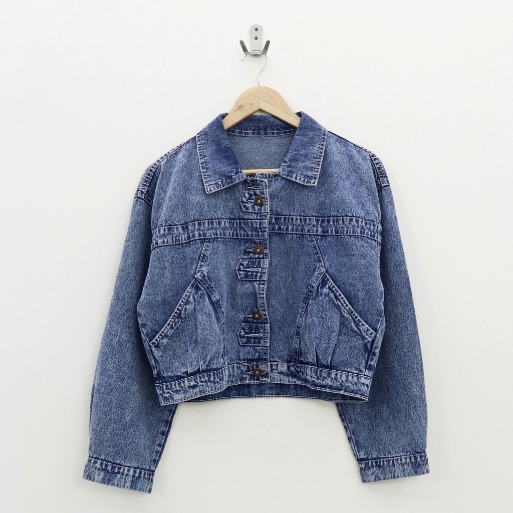 Oversize jacket jeans by dyoura JAKET CROP premium / jaket crop / jaket jeans crop / jaket crop wanita / jaket  wanita / jaket crop top / crop / jaket jeans crop JAKET JEANS CROP GIRLS REPUBLIC / BY DYOURA