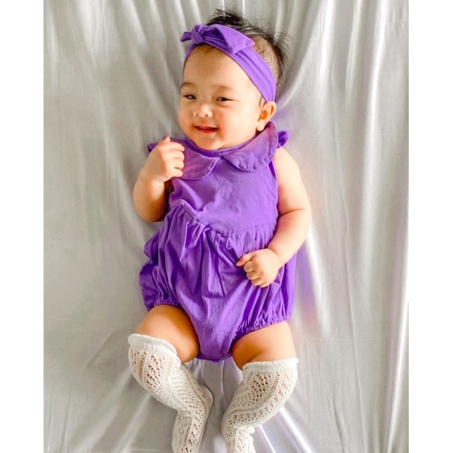 Jumper Bayi Perempuan Bonus Bandana