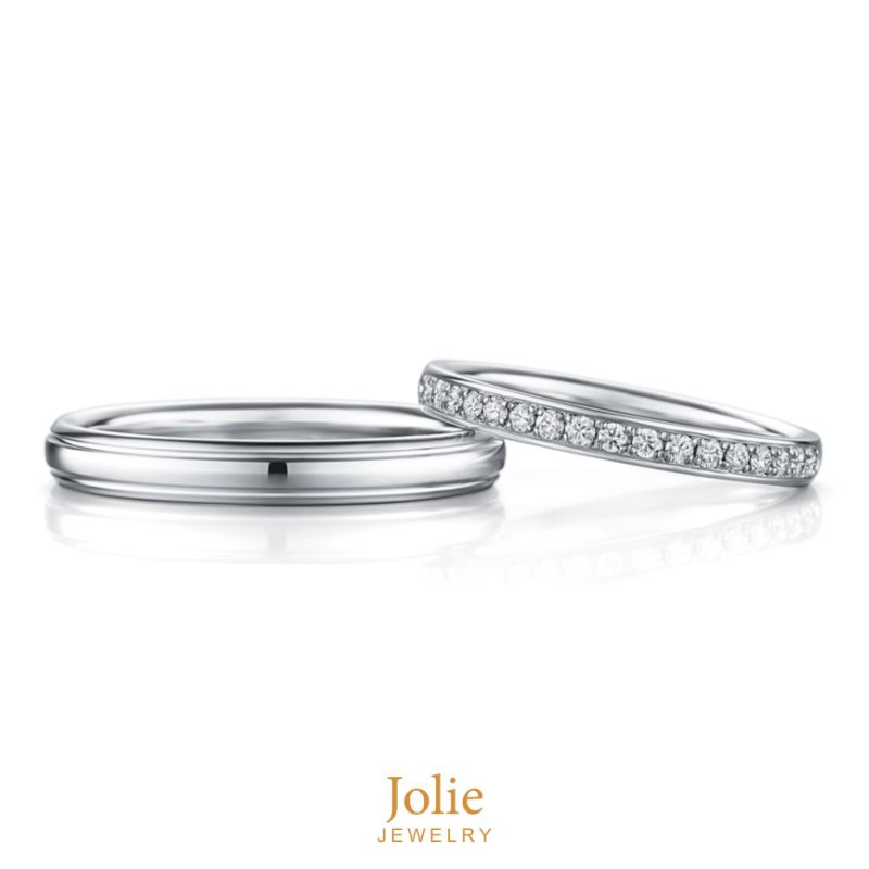 Cincin Couple Tunangan Perak