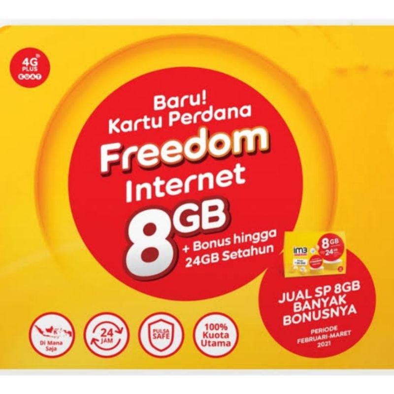 INDOSAT SP 8GB JATIM BALI NUSRA (grosir 24000)