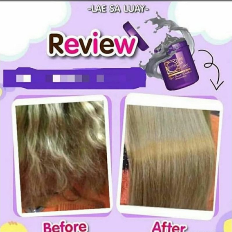 LAE SA LUAY SPA SMOOTH KERATIN RAMBUT - HAIR MASK KERATIN CREAMBATH ORIGINAL BPOM