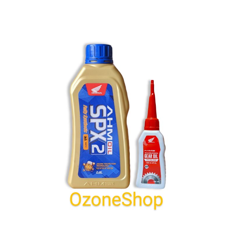 Oli SPX2 SPX 2 dan Oli Gardan Fully Synthetic Untuk Matic HONDA