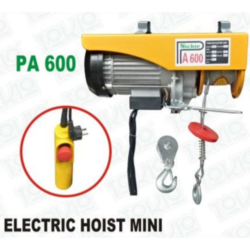 ELECTRIC HOIST MINI 600KG
