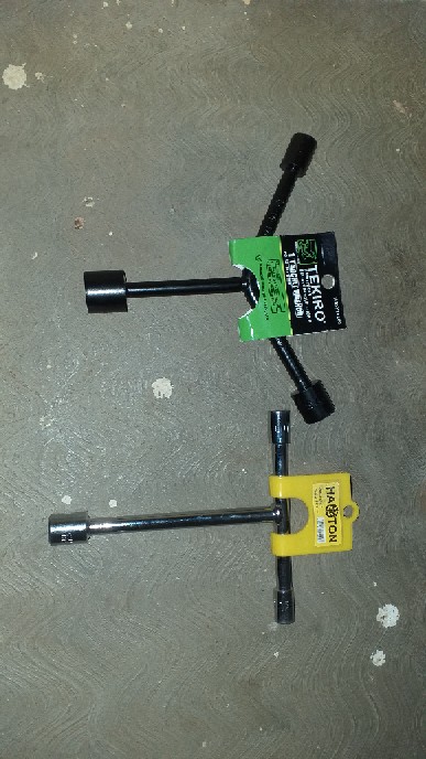 Hasston Prohex Kunci Shock Sock Sok T 3 Way Pilih Ukuran 8 10 12 14 Mm