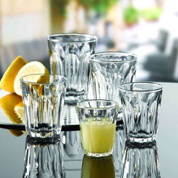 Duralex Gelas Kopi Provence 130 ml Tempered glass - Set of 6 pcs