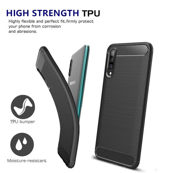 Case Slim Fit Carbon Xiaomi Redmi 10 10 Prime 6.5 Inchi Softshell Fiber Multi Carbon Anti Melar Elastis