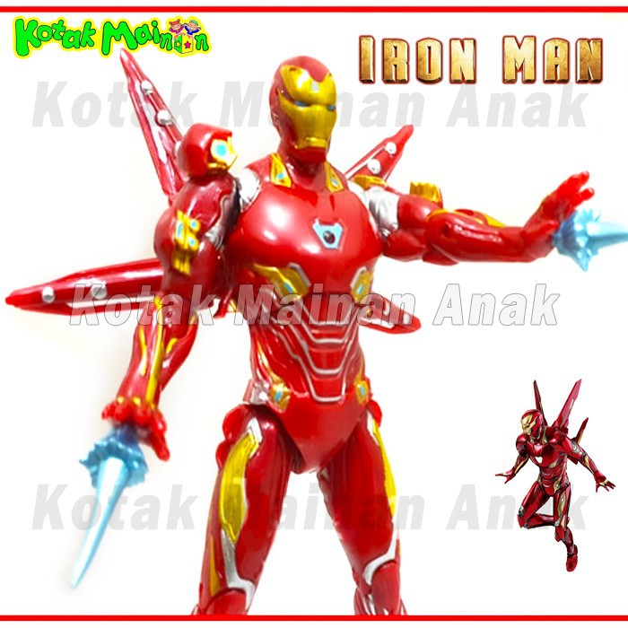 Mainan Action Figure Ironman Mark 50 Figure Premium Iron Man VX