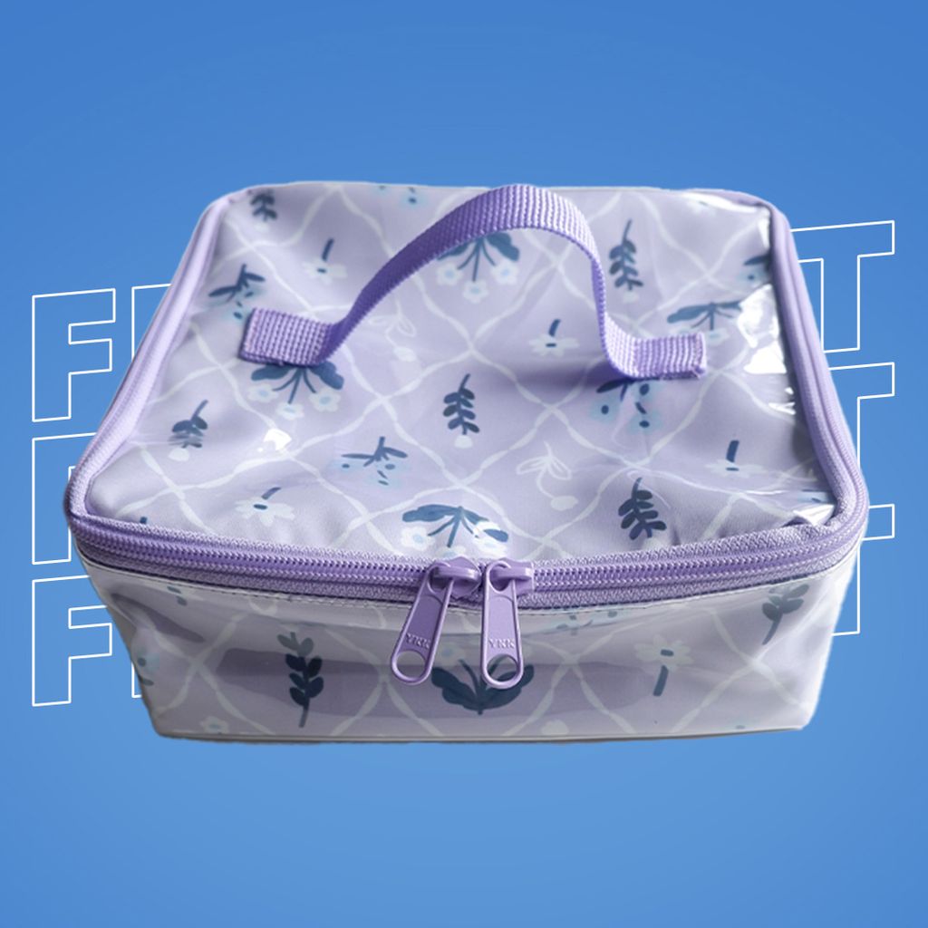 [GIFT] NIVEA x Kelly's Co SUPERBLOOM Vanity Bag - Purple