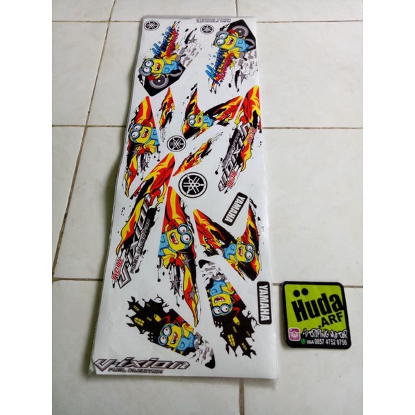 Striping new vixion advance - striping new vixion advance movistar - striping new vixion advance ori