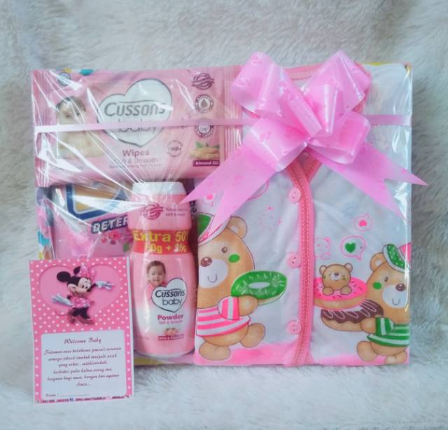 hampers baby parsel bayi paket piyama sabun paket hadiah bayi-2