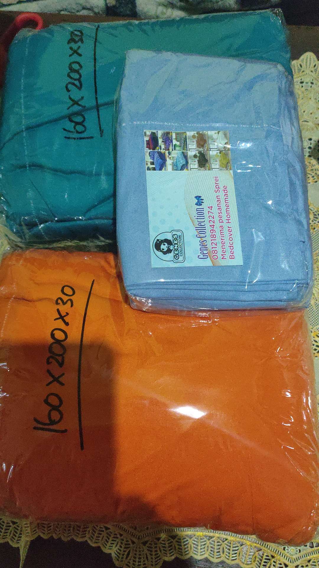 Sprei Bahan Kaos Murah