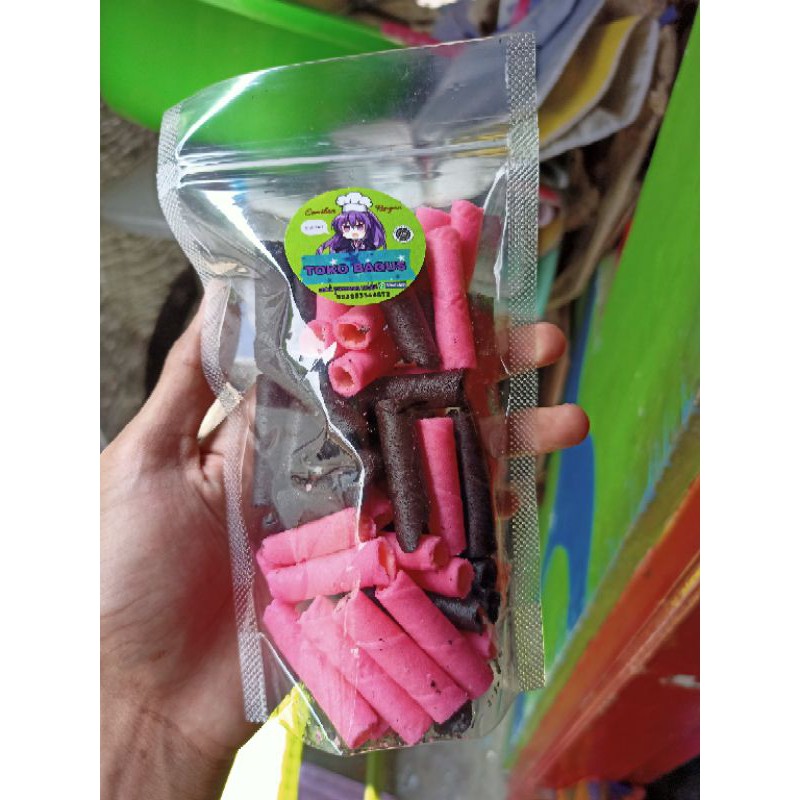 

Astor Campur Coklat & stroberi