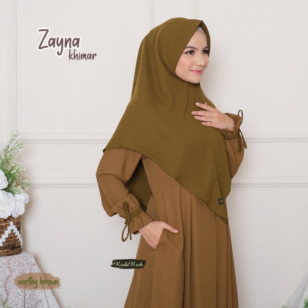 Zayna Hijab - Khimar Instan Pet Antem by Riskirich