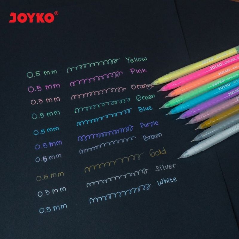 

JOYKO Color Gel Pen GPC-299 Color Pena Jel Warna 10