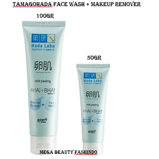 manfaat hada labo tamagohada mild peeling face wash