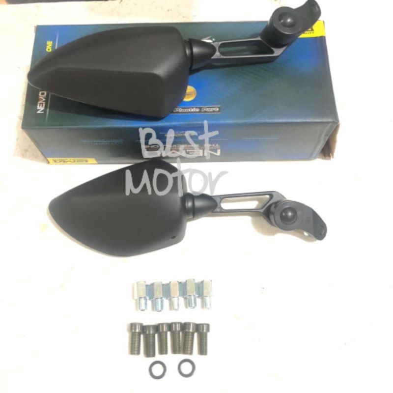 Spion ducati nemo Nmax Aerox Lexi R15 R25 Vixion CBR Dll Universal CNC