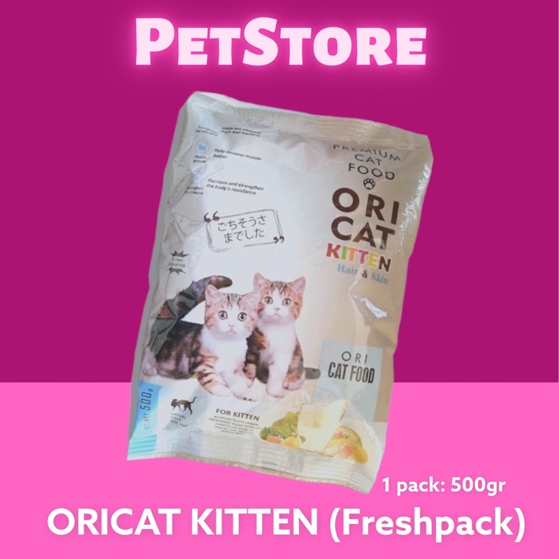 Ori Cat Kitten freshpack Baim Wong oricat kitten setara cat choize kitten