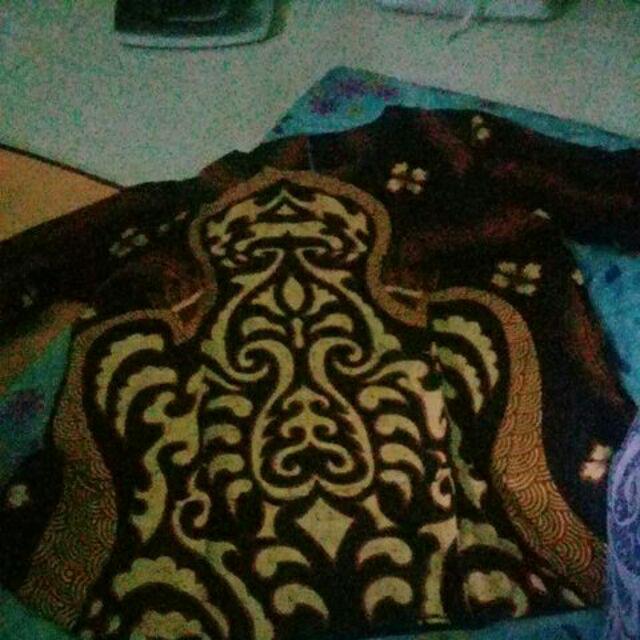 Atasan Batik Dolby Dolbi Dobby Doby Tenun Sutra Tulis Halus Katun Atbm Baron ,sarombit Atasan