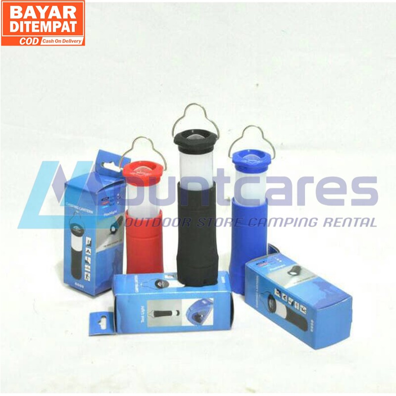 Lentera + Senter + Lampu Tenda Portable Bisa Jadi Senter Zoom 6699 Lentera Lampu Camping