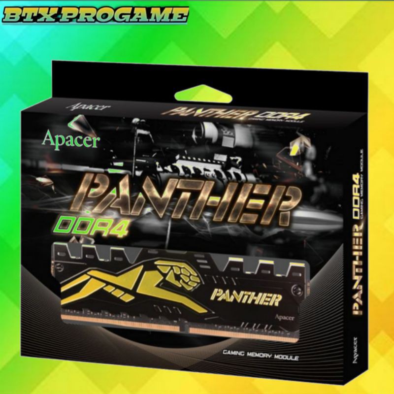 APACER PANTHER DDR4 16GB KIT (2X8) RAM 3200MHZ SIAP TEMPUR