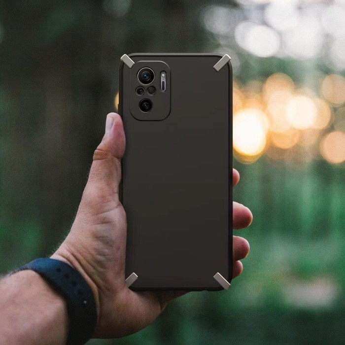 ORIGINAL SLIM PRESISI CASE COVER HP REDMI NOTE 10 10S / NOTE 10 PRO HARD  HYBRID X-FOUR SERIES ORIGI
