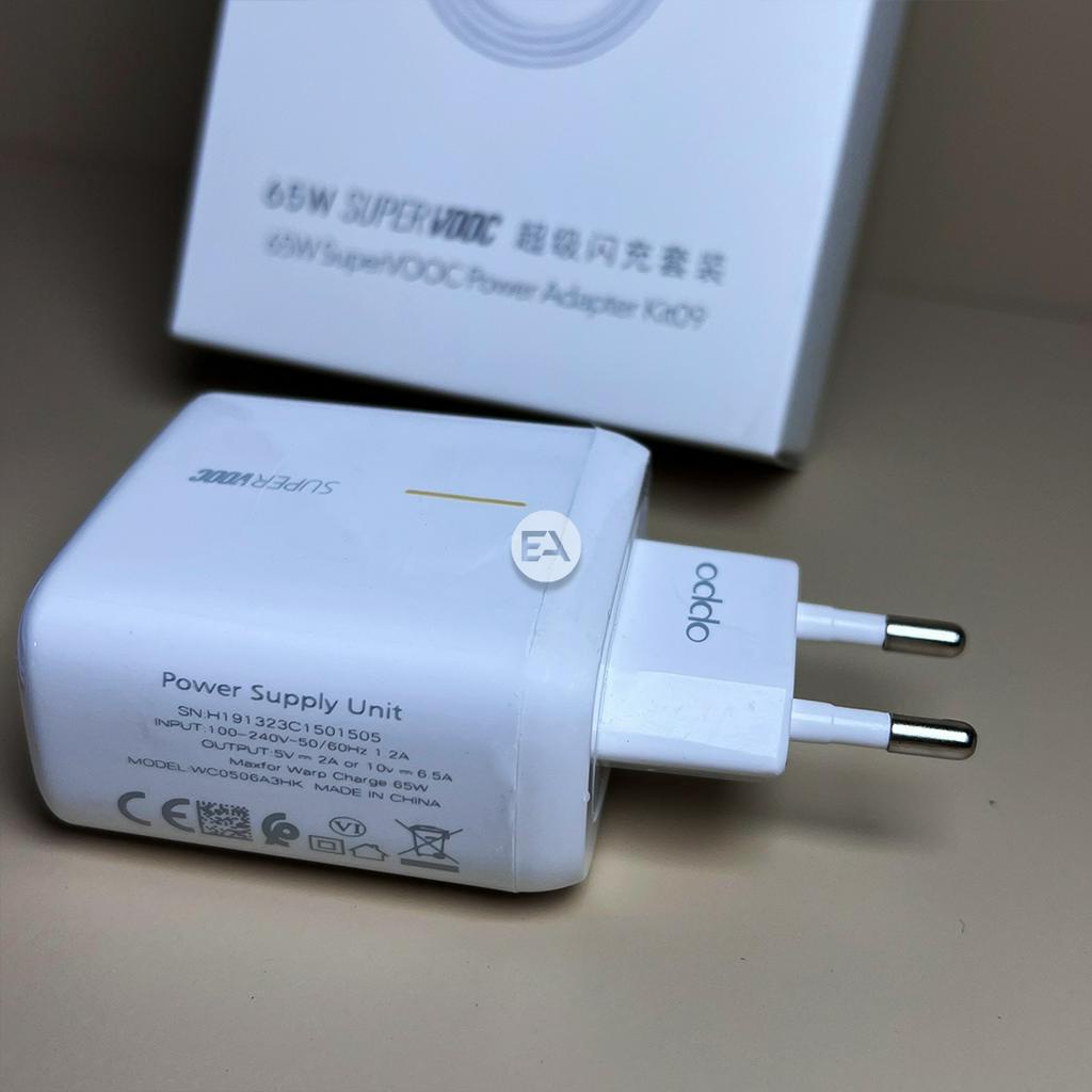 Charger Oppo 65W SUPER VOOC Type C FAST CHARGING ORIGINAL 100%