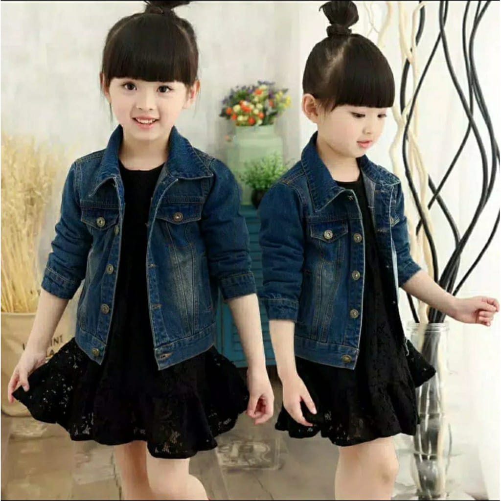 JAKET JEANS ANAK UNISEX 1-5 TAHUN