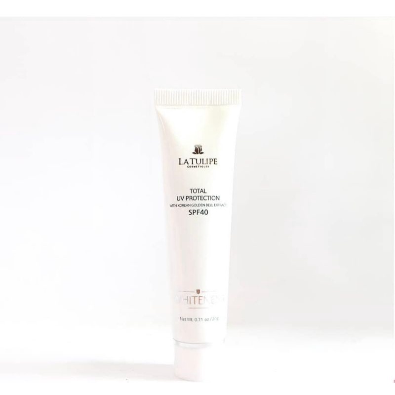 La Tulipe Whiteness total UV protection SPF 40