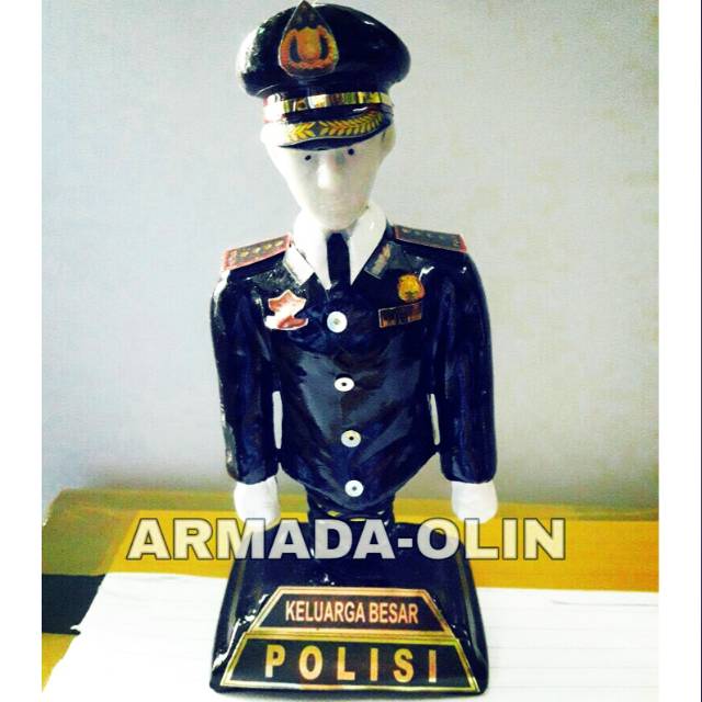 Pajangan Mobil Polisi|Patung miniatur polisi|Patung miniatur per polisi|Patung pajangan polisi