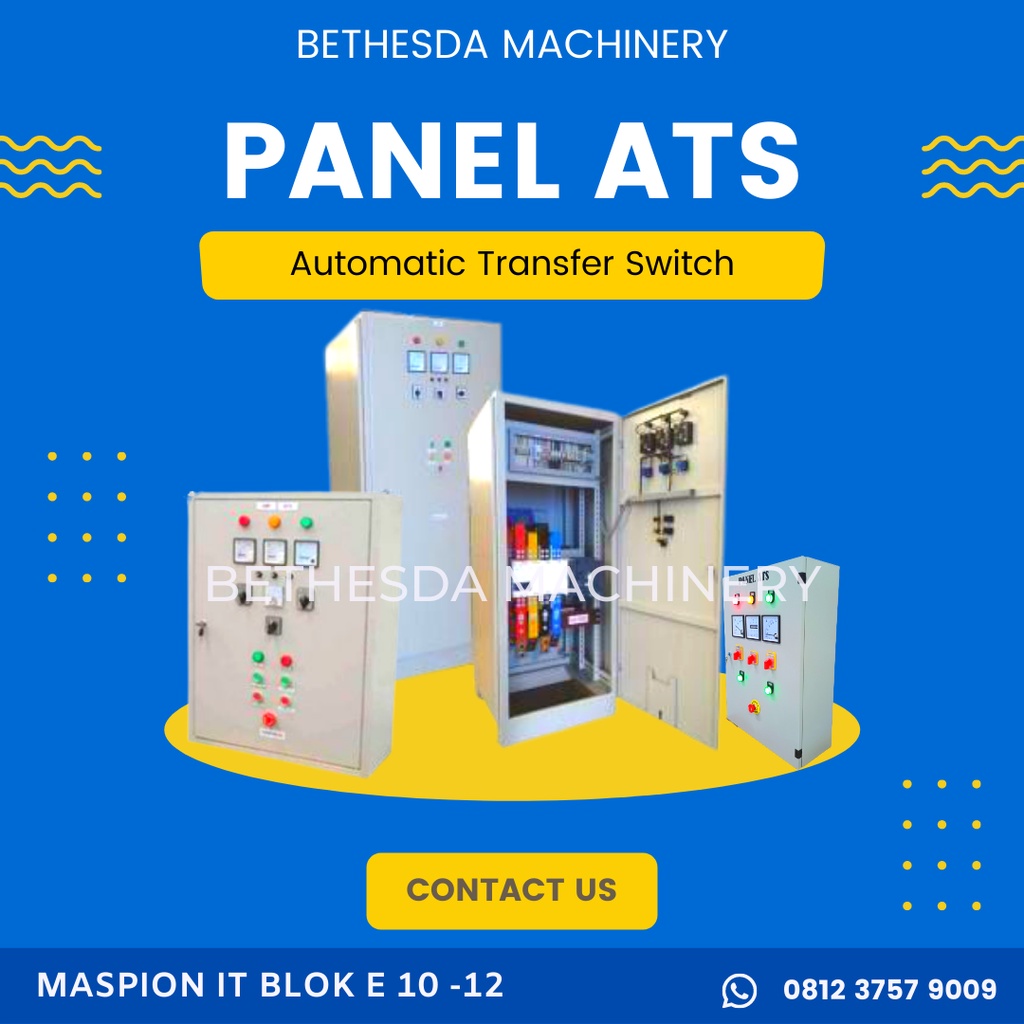 Ats Panel 40kva Genset 40 45 50 kva 3Phase