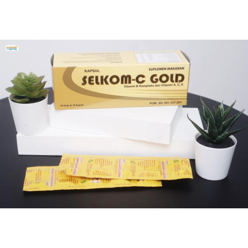 SELKOM C-GOLD VITAMIN C MEMENUHI KEBUTUHAN TUBUH