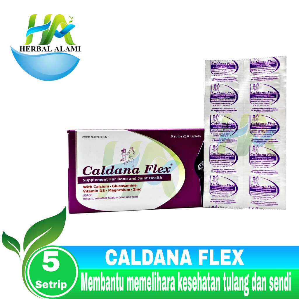 Caldana Flex - obat suplemen tulang &amp; sendi